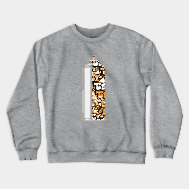 Graffiti Crewneck Sweatshirt by corekt